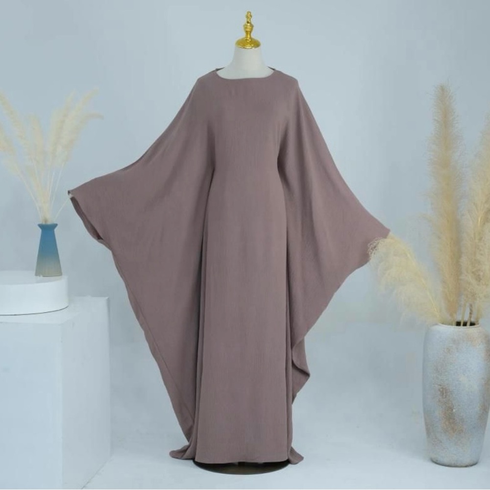 butterfly abaya dress kaftan not veiled collection - Picture 2 of 4